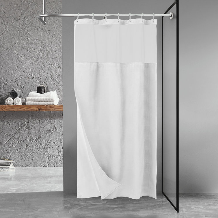 Decorative top shower liners